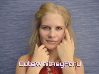 CuteWhitneyForU
